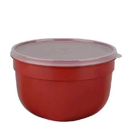 Superline, Contenitore salvafreschezza rotondo alto 4 lt. Rosso - Emsa