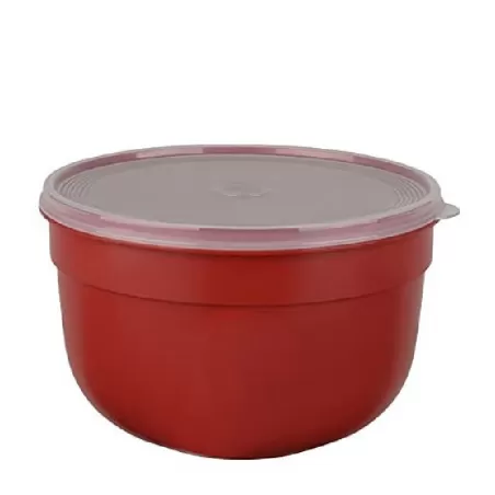 Superline, Contenitore salvafreschezza rotondo alto 4 lt. Rosso - Emsa