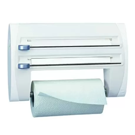 Superline, Portarotoli triplo 44,5x25x37 cm. bianco - Emsa