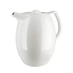 Ellipse, Ellipse tea vacuum jug, twist off, 1.0 l/33.8 fl.Oz., White - Emsa