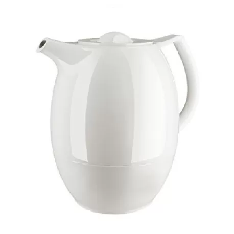 Ellipse, Ellipse tea vacuum jug, twist off, 1.0 l/33.8 fl.Oz., White - Emsa