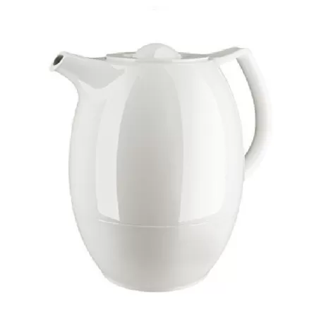 Ellipse, Ellipse tea vacuum jug, twist off, 1.0 l/33.8 fl.Oz., White - Emsa