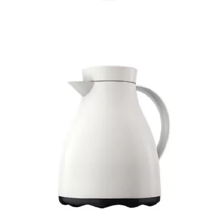 Easy Clean, Caraffa termica quicktip 1 lt. bianco crema - Emsa