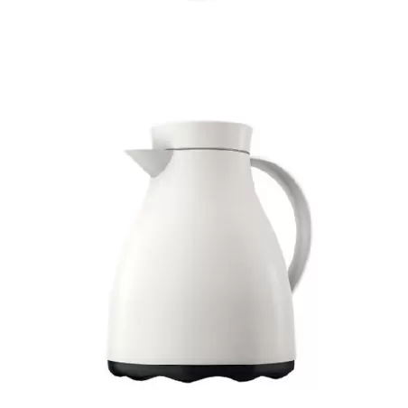 Easy Clean, Caraffa termica quicktip 1 lt. bianco crema - Emsa