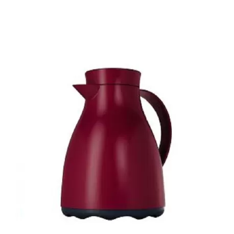 Easy Clean, Caraffa termica quicktip 1 lt. Rosso Vino - Emsa