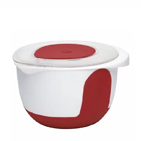 Mix & Bake, Ciot. Misc. Coper. 3 lt. bianco/rosso - Emsa