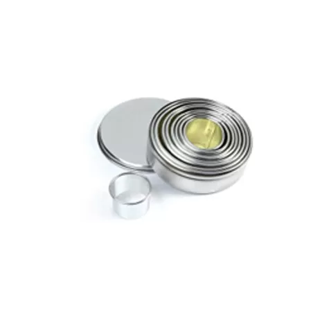 Tagliapasta cerchi lisci 9 pezzi