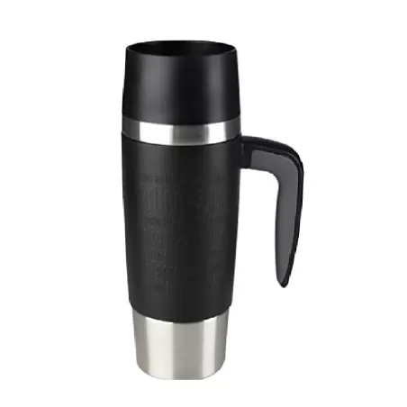 Travel Mug Handle, Bicchiere termico 0,36 lt. Nero - Emsa