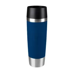 Travel Mug, Grande bicchiere termico 0,5 lt. Fascia silicone  - Emsa
