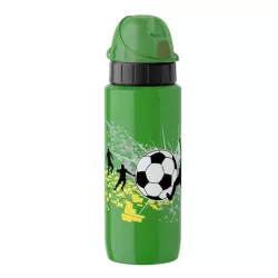 Drink2go, Bottiglia light steel Teens 0,6 lt. Football - Emsa