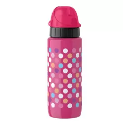 Drink2go, Bottiglia light steel Teens 0,6 lt. Dots - Emsa