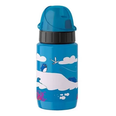 Drink2go, Bottiglia light steel Kids 0,4 lt. Penguin - Emsa