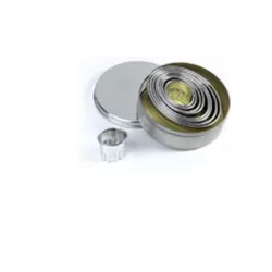 Tagliapasta ovali festonati 9 pezzi