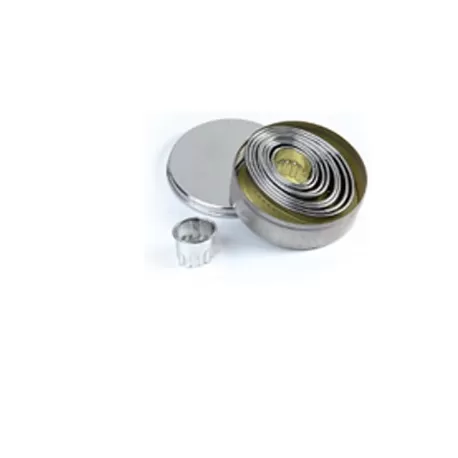 Tagliapasta ovali festonati 9 pezzi