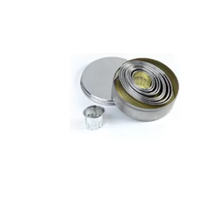 Tagliapasta ovali festonati 9 pezzi