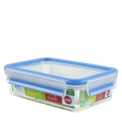 Clip & Close, Contenitore salvafreschezza rettangolare 0,80 lt. - Emsa