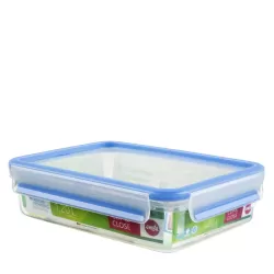 Clip & Close, Contenitore salvafreschezza rettangolare 1,20 lt. - Emsa