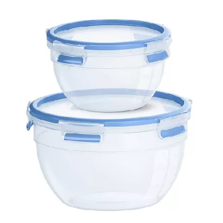 Clip & Close, Contenitore salvafreschezza Set 1.1/2.6 l - Emsa