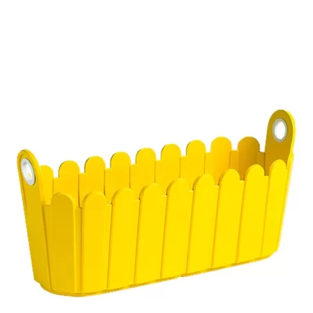 Landhaus, Jardiniere 40x16 cm. giallo - Emsa