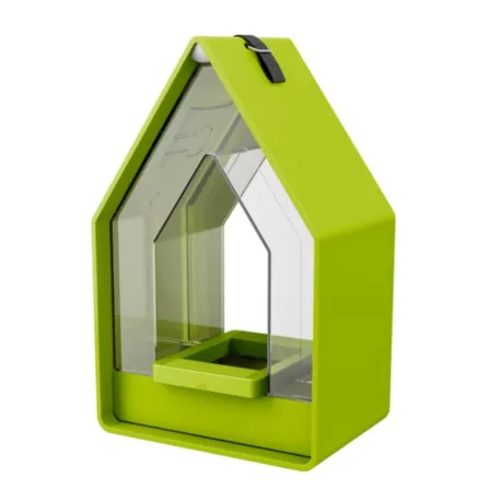 Landhaus, Dispenser becchime uccelli 15x24 cm. verde - Emsa