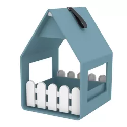 Landhaus, Mangiatoia uccelli blu antico - Emsa