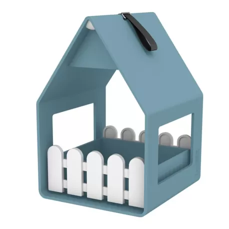 Landhaus, Mangiatoia uccelli blu antico - Emsa