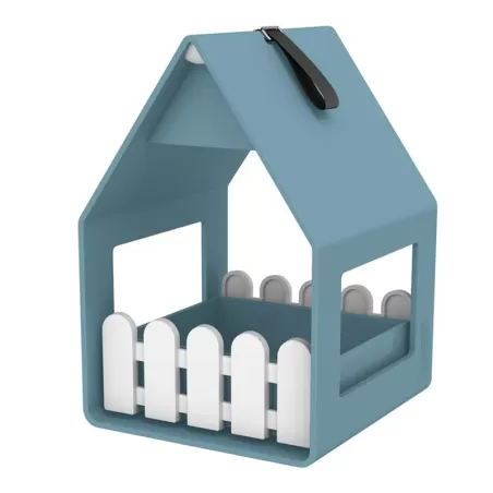 Landhaus, Mangiatoia uccelli blu antico - Emsa