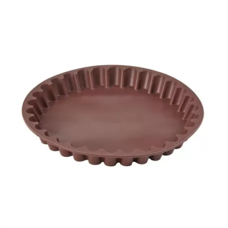 Tortiera tonda cannellata in silicone Ø Cm??. 28 - Pavoni