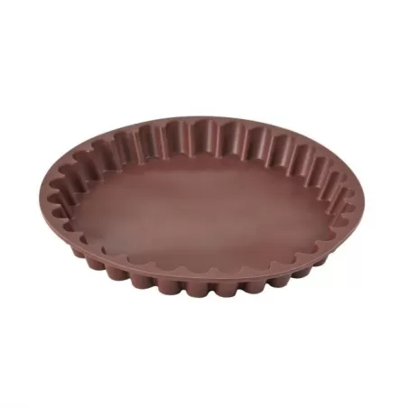 Tortiera tonda cannellata in silicone Ø Cm??. 28 - Pavoni