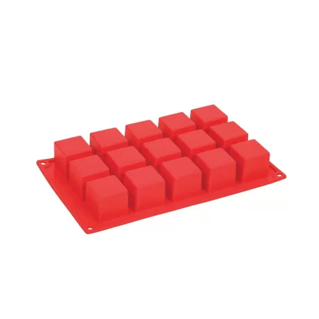Stampo in silicone 15 porzioni Cubo - Pavoni