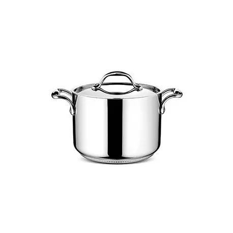 Pentola accademia con coperchio due manici cm. 20 - Lagostina