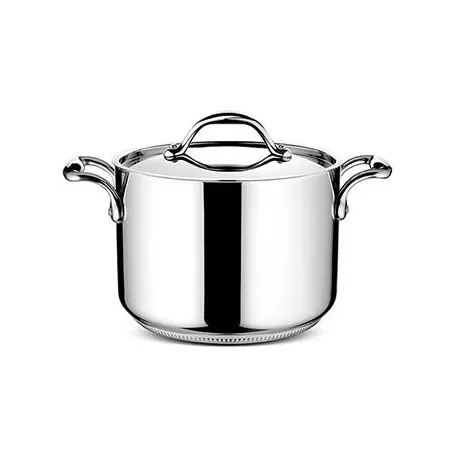 Pentola accademia con coperchio due manici cm. 24 - Lagostina