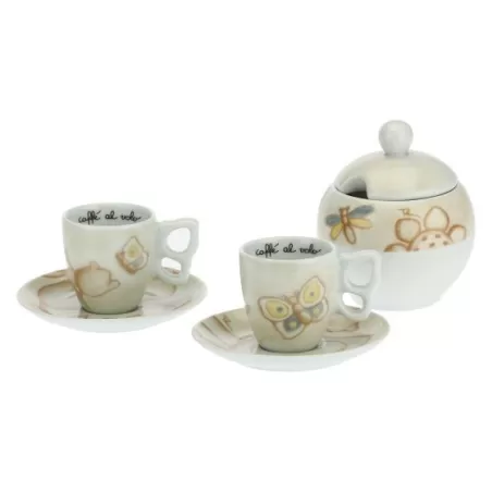 Set 2 tazzine con zuccheriera Elegance - Thun