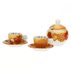 Confezione 2 tazzine + zuccheriera Savana - Thun