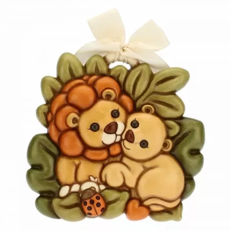 Formella coppia leoni - Thun