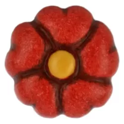 Orecchino Basic primula rossa - Thun