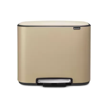 Bo Pedal Bin, 36L, Mineral Golden Beach - Brabantia