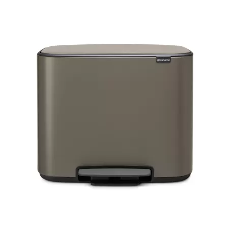 Bo Pedal Bin, 11 + 23L, Platinum - Brabantia