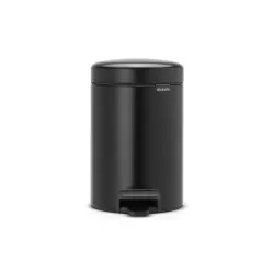 Pedal Bin newIcon 3L, Nero Opaco - Brabantia