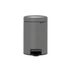Pedal Bin newIcon 3L, Mineral Concrete Grey - Brabantia