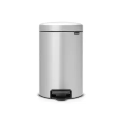 Pedal Bin newIcon 12L, Metallic Grey - Brabantia