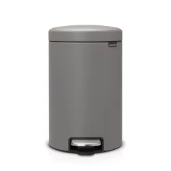 Pedal Bin newIcon 12L, Mineral Concrete Grey - Brabantia