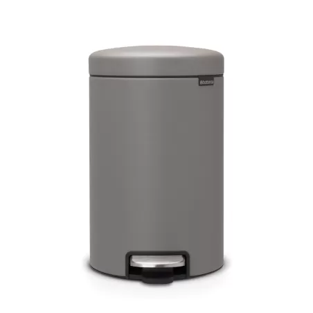 Pedal Bin newIcon 12L, Mineral Concrete Grey - Brabantia