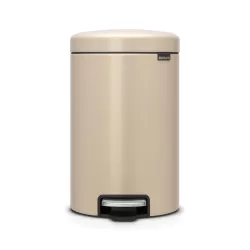 Pedal Bin newIcon 12L, Mineral Golden Beach - Brabantia