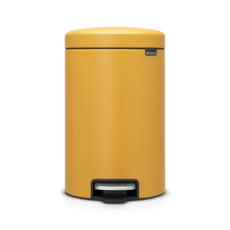 Pedal Bin newIcon 12L, Mineral Mustard Yellow - Brabantia