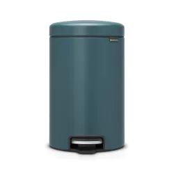 Pedal Bin newIcon 12L, Mineral Reflective Blue - Brabantia