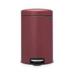 Pedal Bin newIcon 12L, Mineral Windsor Red - Brabantia