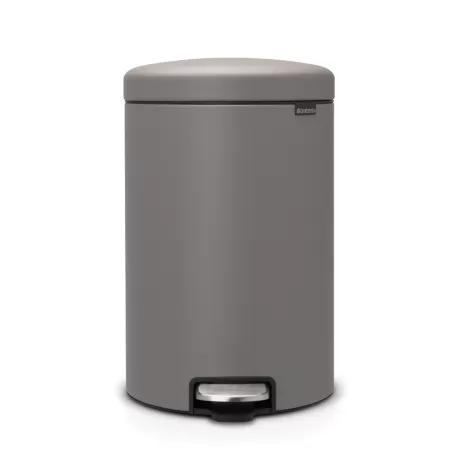 Pedal Bin newIcon 20L, Mineral Concrete Grey - Brabantia