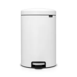 Pedal Bin newIcon 20L, Mineral Eternal White - Brabantia