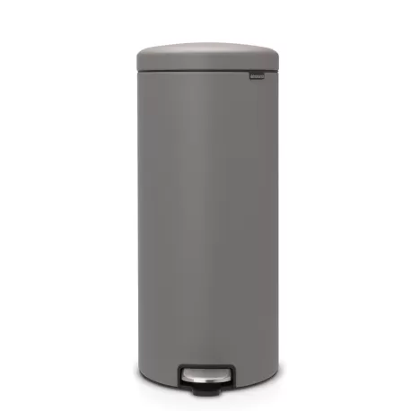 Pedal Bin newIcon 30L, Mineral Concrete Grey - Brabantia